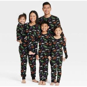 HYDE & EEK! Women’s Dinosaur 2-Piece Pajama Set Joggers Long Sleeve Cozy PJs NWT